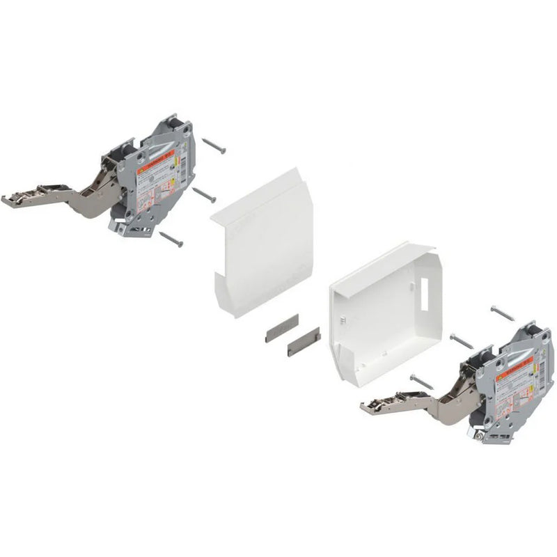 Blum AVENTOS HK-S Lift Mechanism Set - Power Factor 19-44 - Silk White (SW) - 20K2B00.N6 (SW)