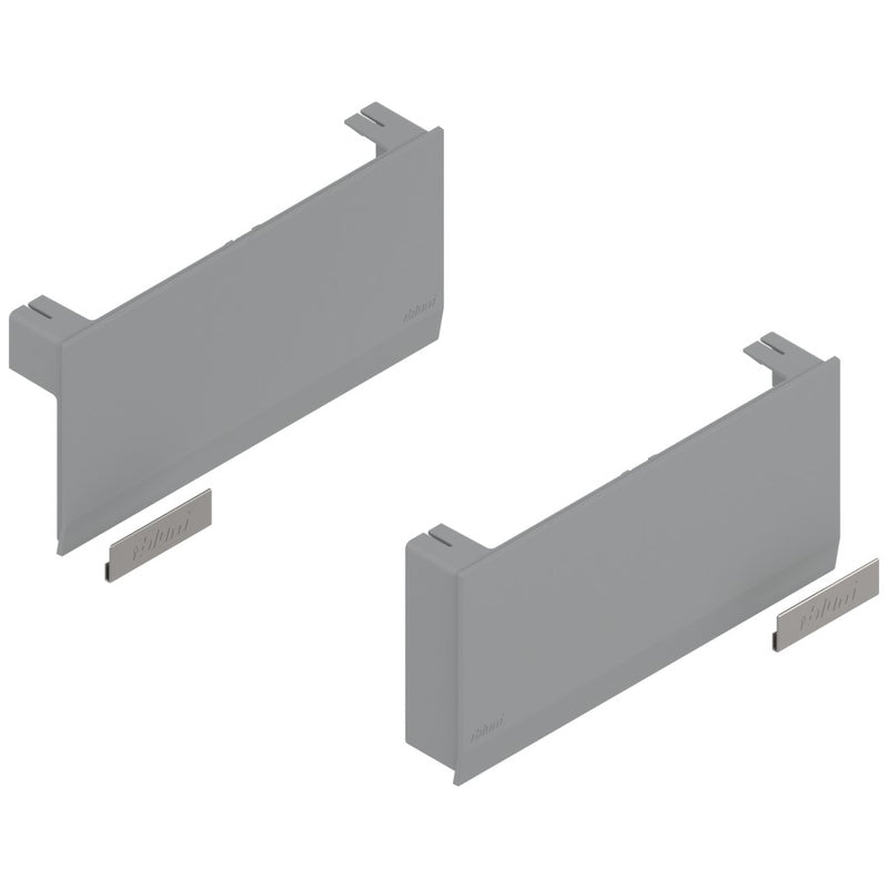 Blum AVENTOS HK top - Cover Cap Set - Light Gray (HGR) - 22K8000.NA-HGR