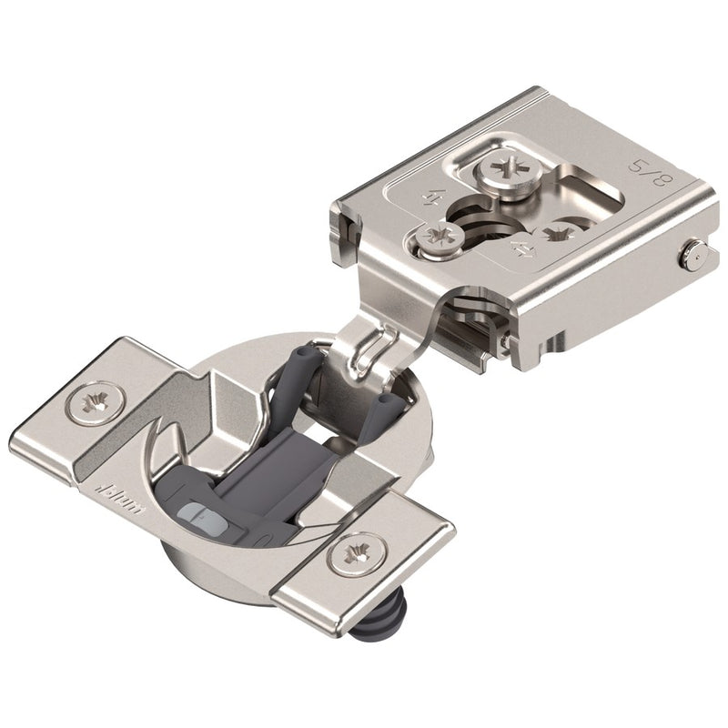 Blum COMPACT CLIP 30C2 105° 5/8" Overlay Soft Close Press-in Face Frame Hinge - 30C258B.10