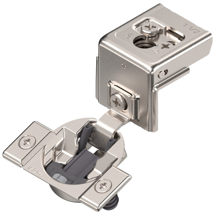 Blum COMPACT CLIP 31C3 110° 1-1/2" Overlay Soft Close Press-in Face Frame Hinge - 31C358B.24