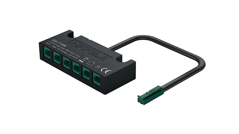 Hafele 833.77.839 6-Way Distributor, Häfele Loox5, without Switching Function, 24 V