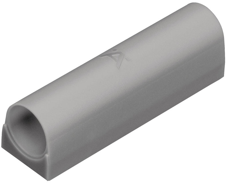 Hafele Loox 833.89.331 Housing, Switch ⌀12 mm, for screw fixing and glue fixing, Silver colored