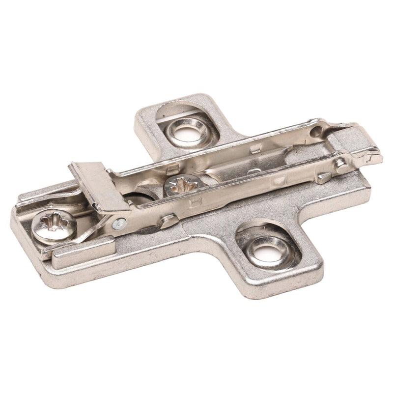 Salice 0mm Die-cast Hinge Mounting Plate, 2 Cam, Screw-on - BAR3R09