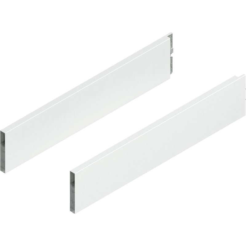 Blum MERIVOBOX ZL4.500S.E 20" (500mm) BOXCAP Set Silk White Matte