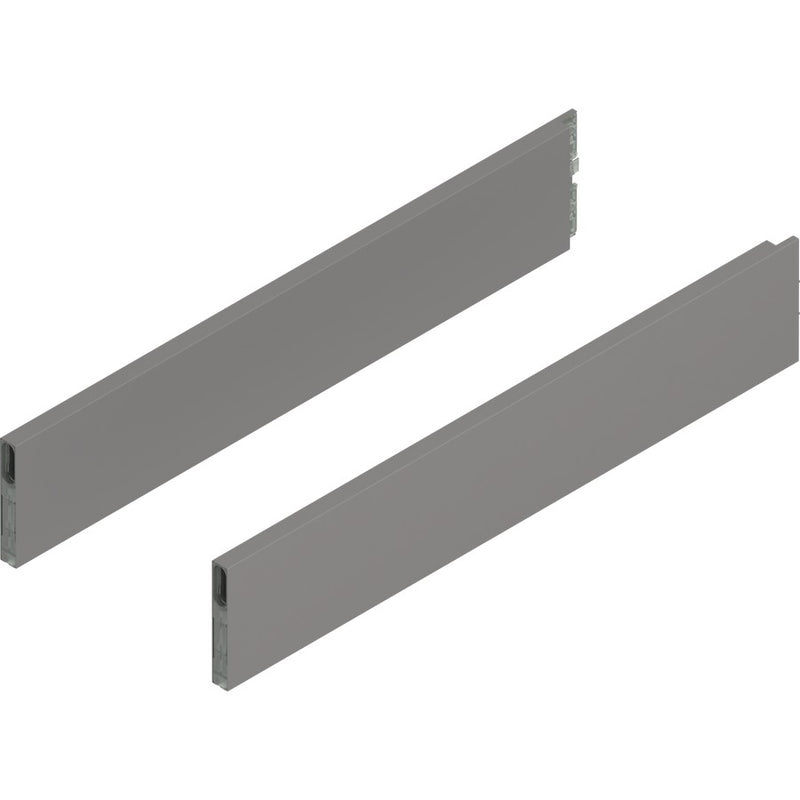 Blum MERIVOBOX ZL4.550S.E 22" (550mm) BOXCAP Set Indium Gray Matte