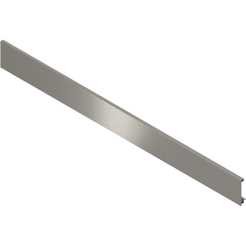 Blum LEGRABOX Interior Roll-out Front Piece - Brushed Nickel - ZV7.1043C01-ELN2