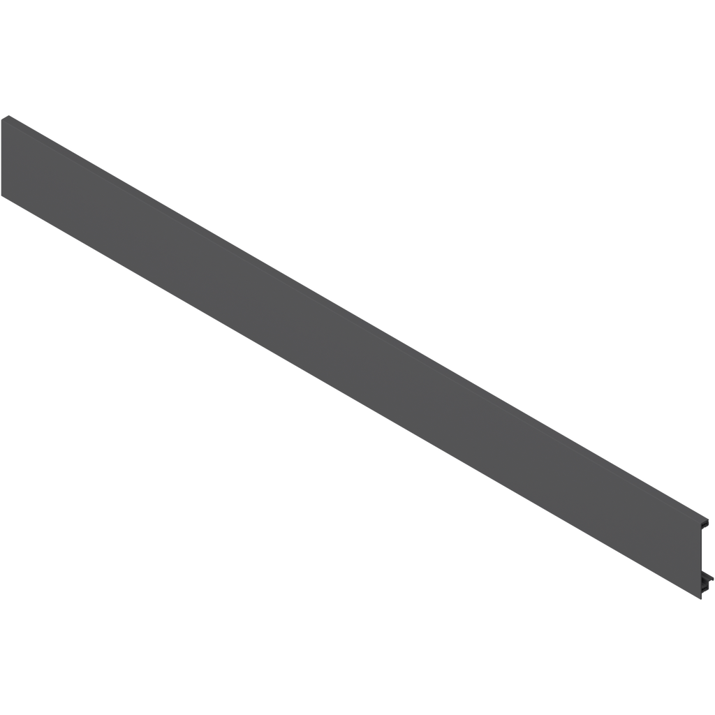 Blum LEGRABOX Interior Roll-out Front Piece - Orion Gray - ZV7.1043C01-OG-M