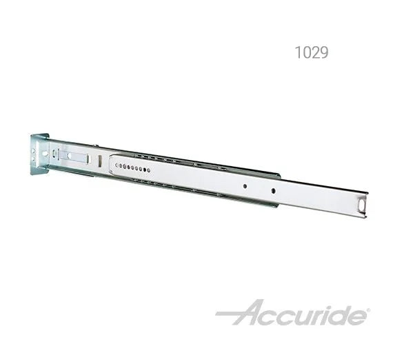 Accuride 1029 Series Center Mount Drawer Slide - 17" - Zinc - C1029-117D