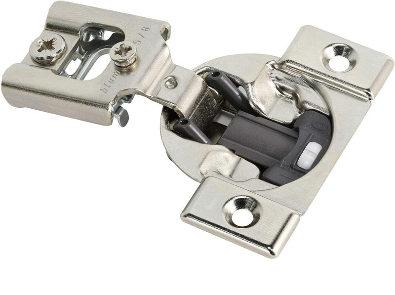 Blum COMPACT BLUMOTION Soft Close 5/8" Overlay Screw-on Hinge - 38N355B.10