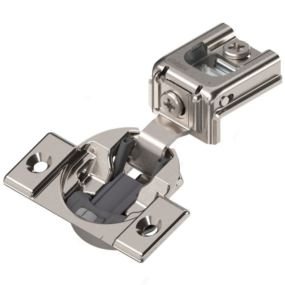 Blum COMPACT BLUMOTION 39C Soft Close 1" Overlay Screw-on Hinge - 39C355B.16