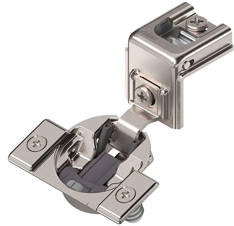 Blum COMPACT BLUMOTION, 1-1/2" overlay, Press-in Hinge - 39C358B.24