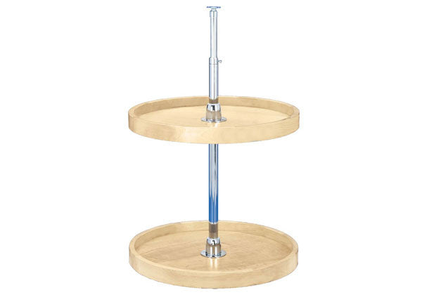 Rev-A-Shelf Full Circle Wood Classics 2 Shelf Corner Lazy Susan - 22" - 4WLS072-22-52