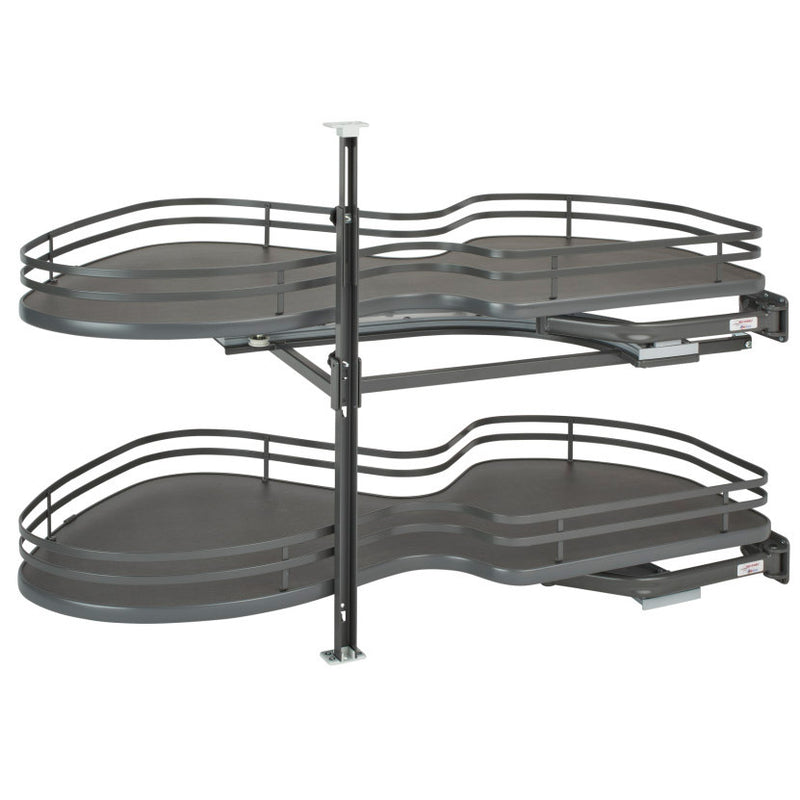 Rev-A-Shelf The Cloud Orion Gray Double Blind Corner - 21" - Right - 5372-21-FOG-R