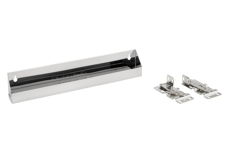 Rev-A-Shelf 6541 Series 16" Stainless Steel Slim Sink (Tip-Out) Tray Set - 6541-16-52