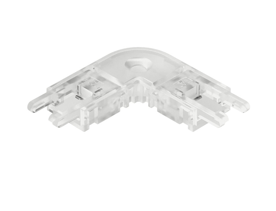 Hafele Corner Connector 8 mm (5/16") 12 V & 24 V LED Strip Light - 833.89.187