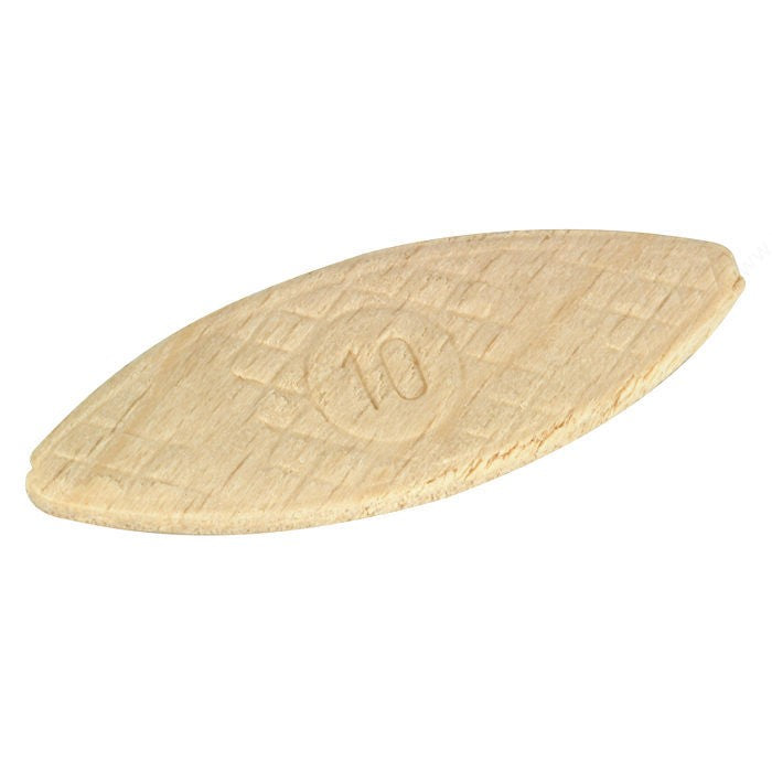 Beech Wood Biscuit, #10, 19mm x 53mm, Box of 1000 - 90010