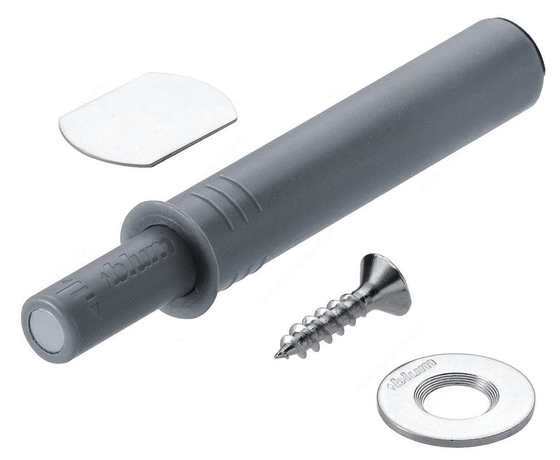 Blum TIP-ON Set for Standard Doors - Gray - 956.1004