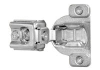 COMPACT 107°, 1-1/2" Overlay, Wrap Around, Press-in Hinge