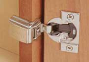 Blum COMPACT BLUMOTION, 1-1/4" overlay, Press-in Hinge - 38C358B.20