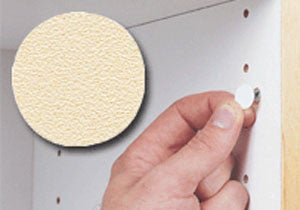 FastCap Screw Caps - PVC - Almond - 9/16" - Box of 1040 - FC.SP.916.AL