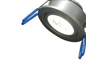 Tresco Recess Pockit Swivel Spot - 3W - Cool White - Satin Nickel - L-LED-3DSP-CNI-1