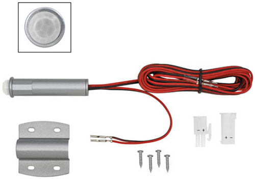 Tresco 27W 12VDC Oval Recess/Surface Mount Motion Sensor - Nickel - L-LED-OVLMS-NI-1