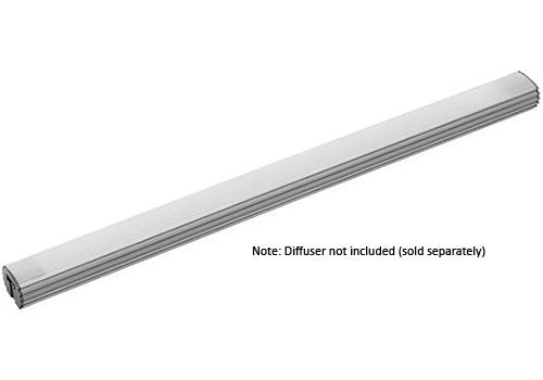 Tresco Infinex Extrusion - Round - Satin Clear - 72" - L-XRND72-SC-1