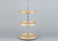 Rev-A-Shelf Full Circle LD Banded Wood 3 Shelf Corner Lazy Susan - 18" - LD-4BW-063-1836-1