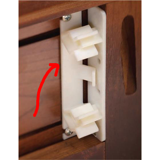 Tenn-Tex False Front Clip - Attaches to false front - T-195