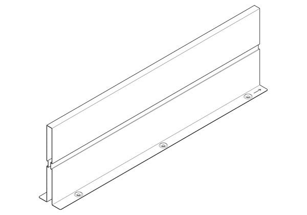 Blum ORGA-LINE Inside Divider - Stainless Steel - 22" - Z46L520I