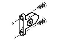 Blum TANDEMBOX Front Fixing Bracket - Screw-on - ZSF.3502.02