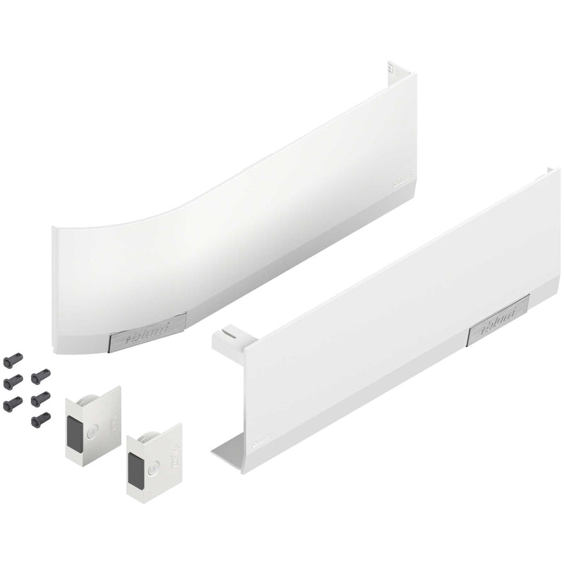 Blum AVENTOS top Cover Cap Set for SERVO-DRIVE - Silk White (SW) - 23.8000.NA
