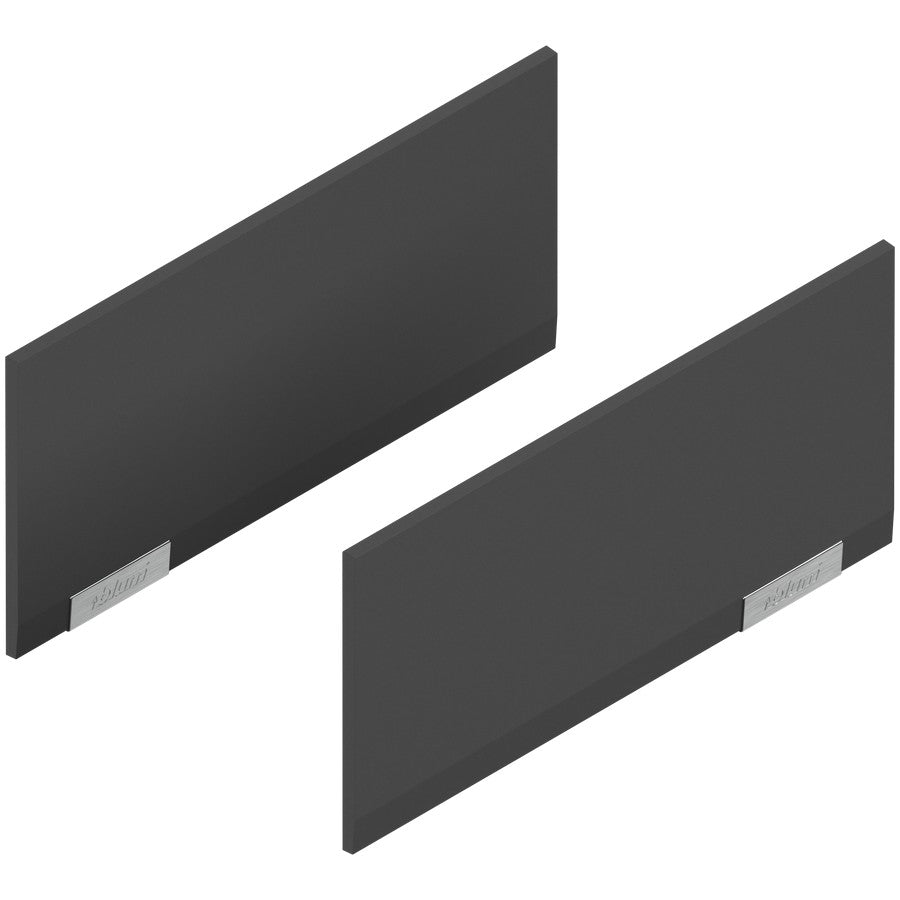 Blum 24K8000.NA-TGR AVENTOS HKi Cover Cap Set for Semi-integrated Lift Mechanism Installation Only - Dark Gray (TGR) - 24K8000.NA-TGR