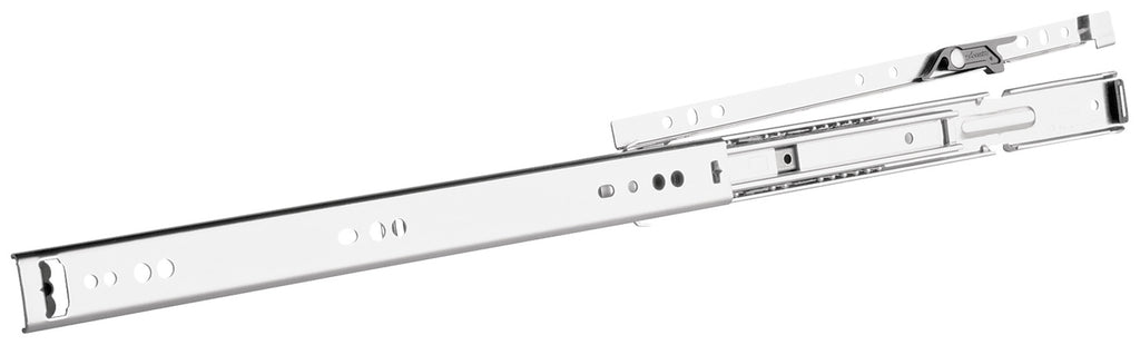 Accuride 2632 Series Light-Duty Low-Profile Side Mount Slide with Rail-Mounting - 22" - Zinc - C2632-22