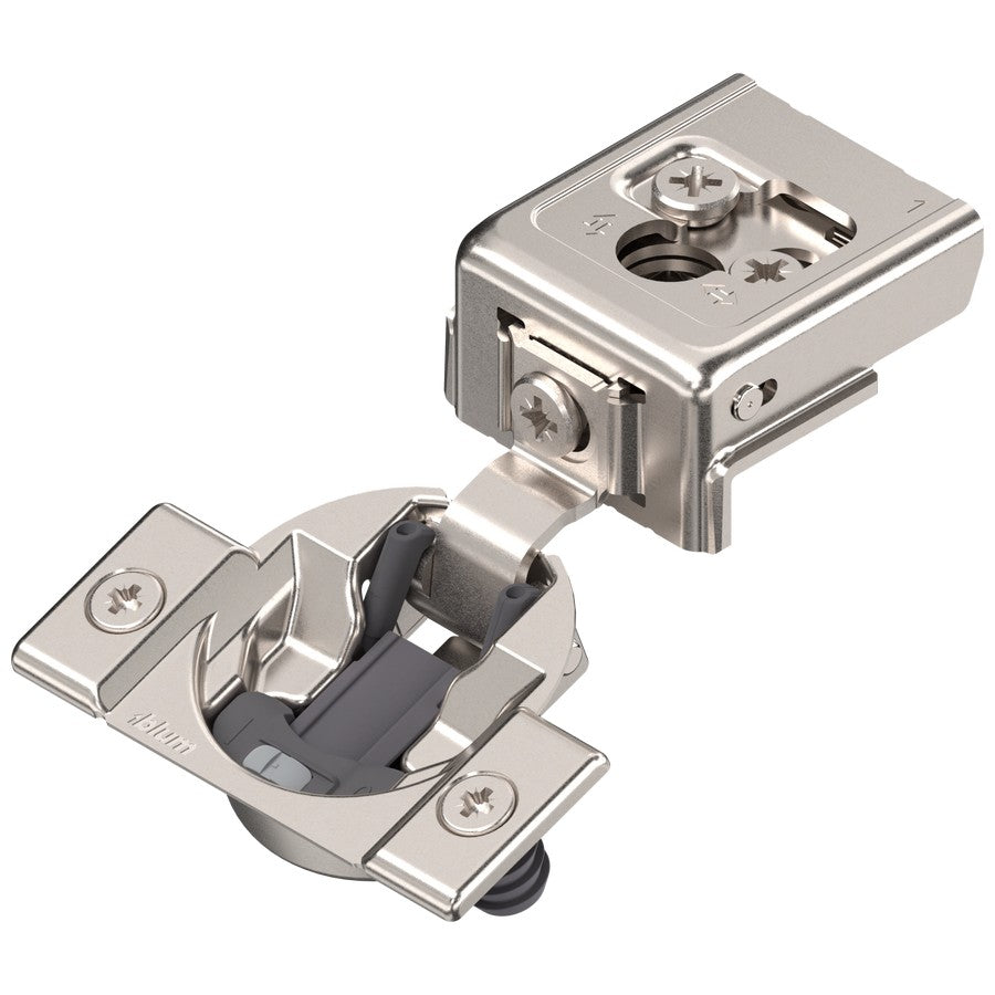 Blum COMPACT CLIP 31C3 110° 1" Overlay Soft Close Press-in Face Frame Hinge - 31C358B.16