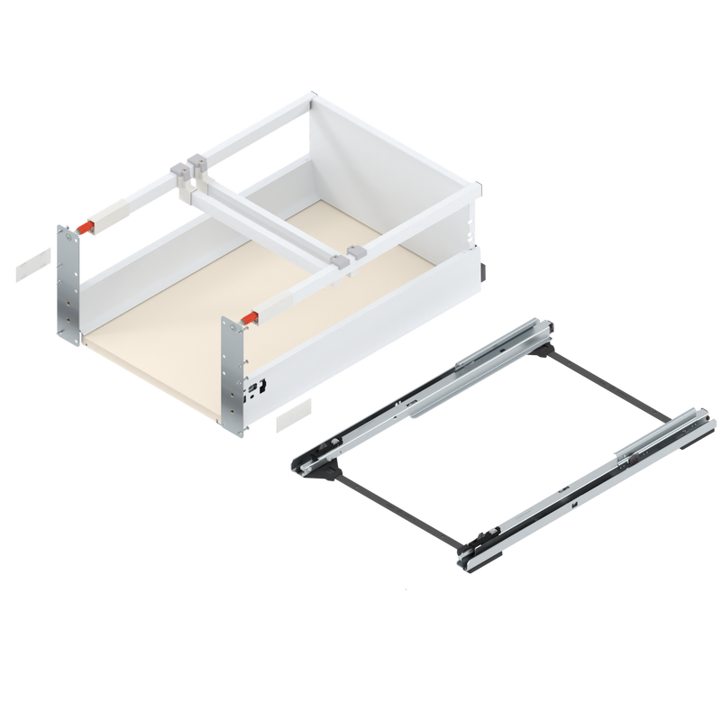 Blum TANDEMBOX Waste/Recycle Set - 15" - 376M55B7SAD