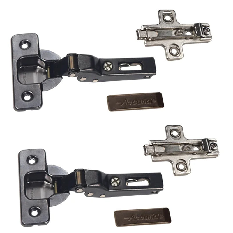 Accuride 4180-0391-XE 35mm Inset Hinge Kit for CB123 & CB1234 Flipper Door Hardware