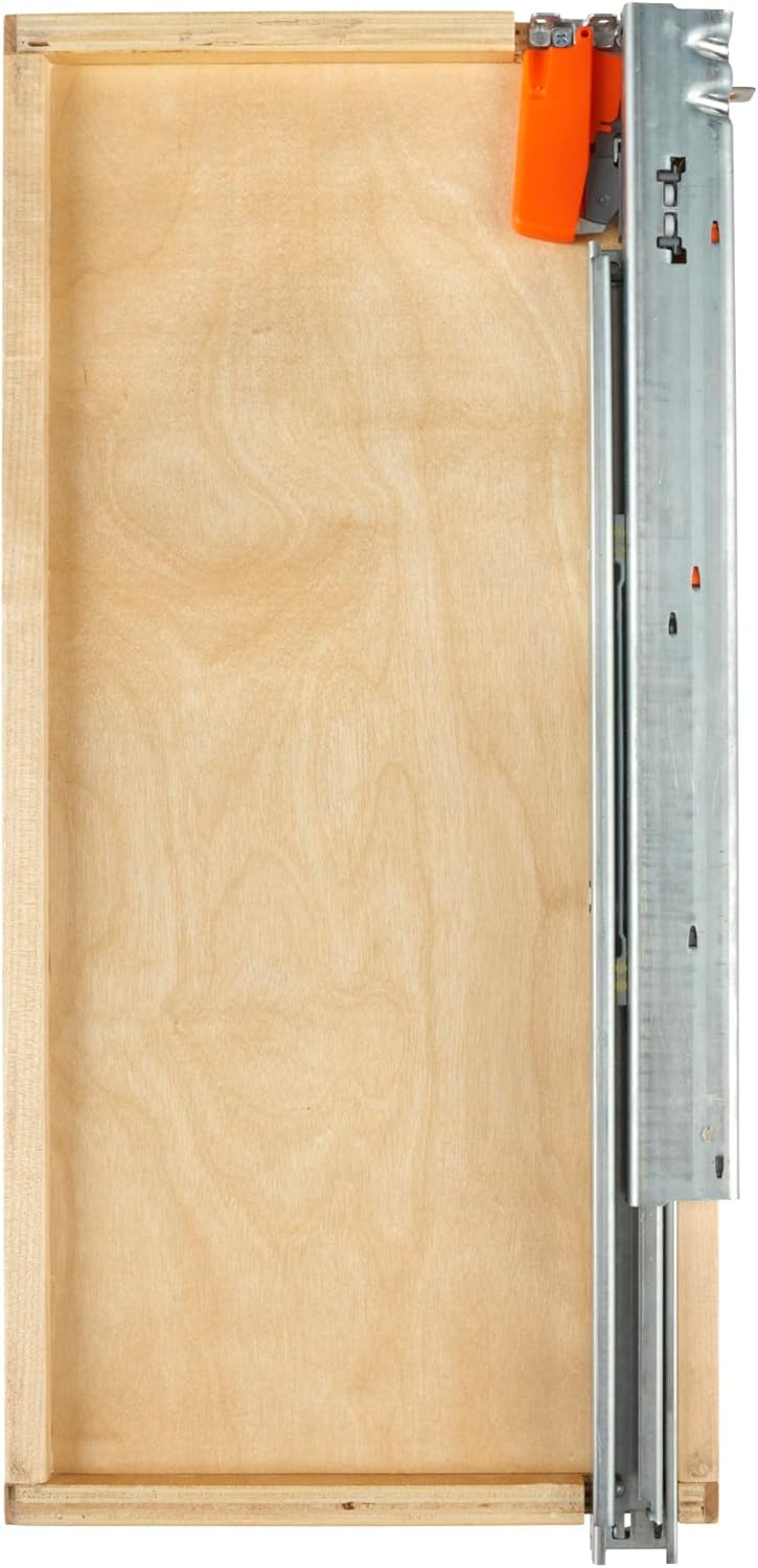 Rev-A-Shelf 449UT-BCSC-7C Side and Bottom Mount Base Utensil Pullout w/BLUMOTION Soft-Close