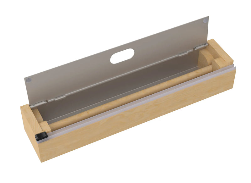 Rev-A-Shelf 16" Gray Foil Wrap Insert w/ Sliding Cutting Blade - 4FWI-16-14-1