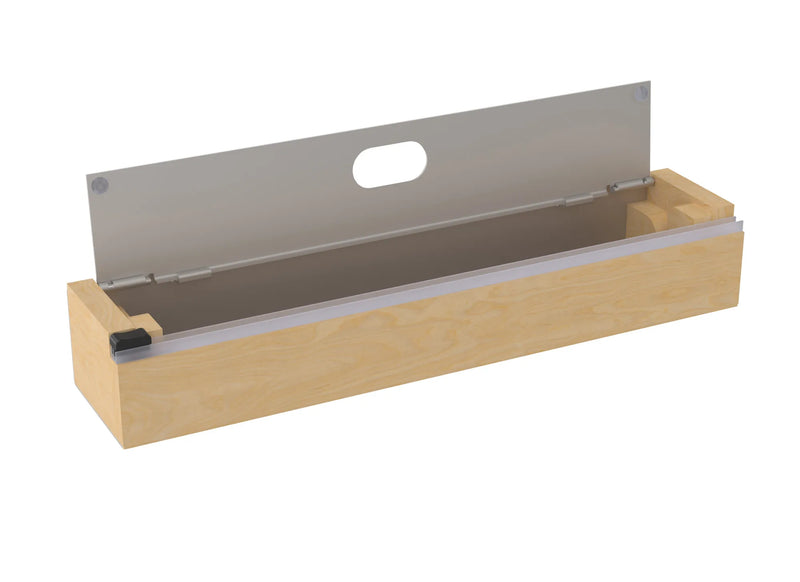 Rev-A-Shelf 16" Gray Foil Wrap Insert w/ Sliding Cutting Blade - 4FWI-16-14-1