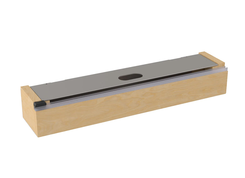 Rev-A-Shelf 16" Gray Foil Wrap Insert w/ Sliding Cutting Blade - 4FWI-16-14-1