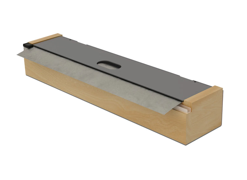 Rev-A-Shelf 16" Gray Foil Wrap Insert w/ Sliding Cutting Blade - 4FWI-16-14-1