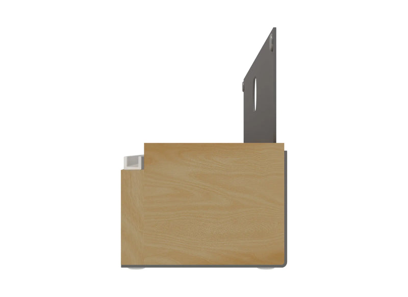 Rev-A-Shelf 16" Gray Foil Wrap Insert w/ Sliding Cutting Blade - 4FWI-16-14-1