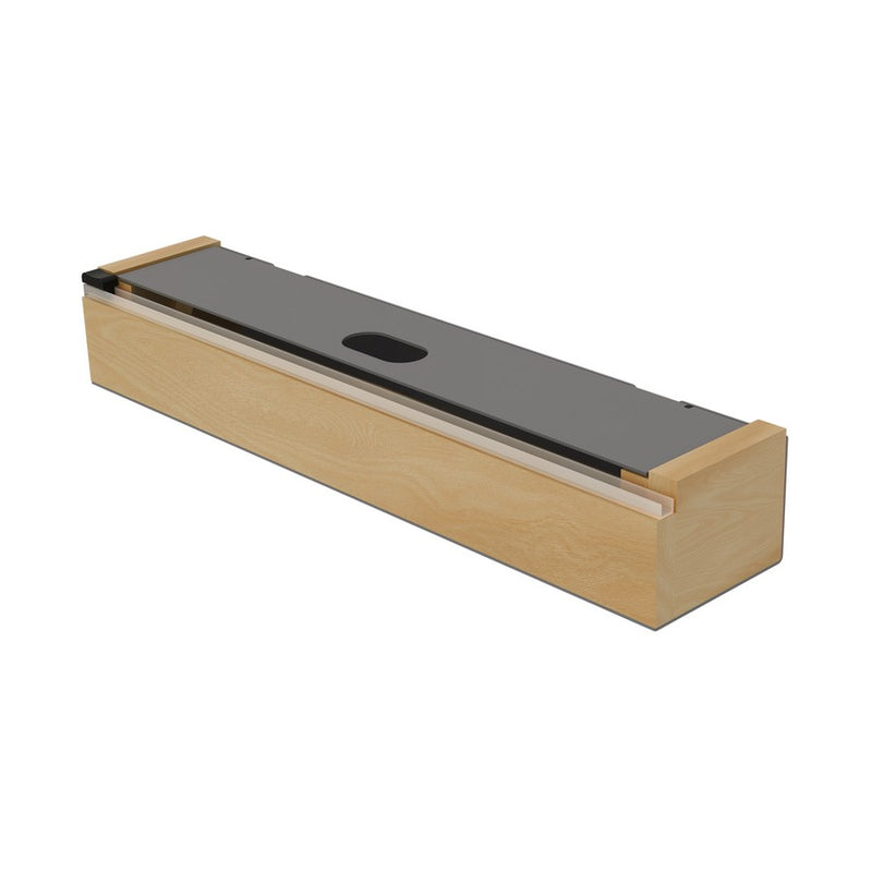 Rev-A-Shelf 16" Gray Foil Wrap Insert w/ Sliding Cutting Blade - 4FWI-16-14-1