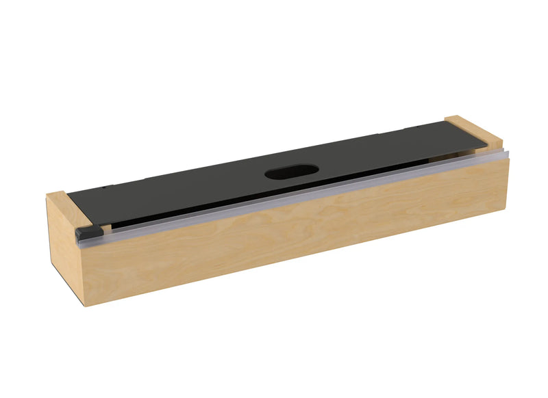 Rev-A-Shelf 16" Black Foil Wrap Insert w/ Sliding Cutting Blade - 4FWI-16-18-1
