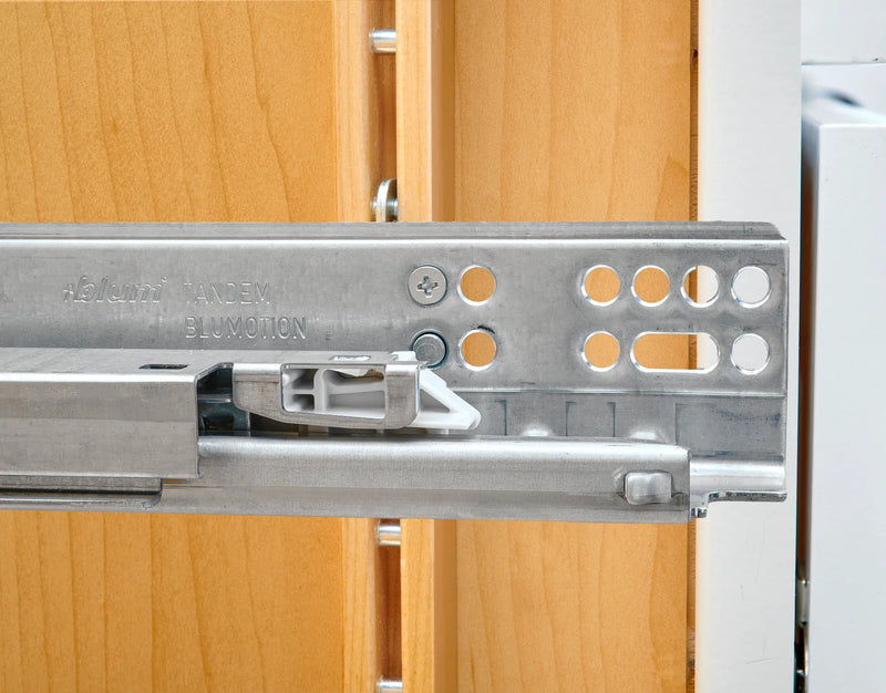 Rev-A-Shelf (4) 19-11/16" x 7/8" Wood Pilaster Uprights and (2) Pilaster Hardware sets -  4PIL-20-088-1