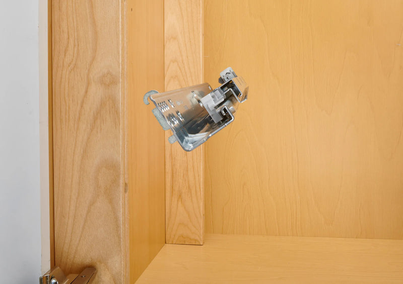 Rev-A-Shelf (8) stackable 27-1⁄4" x 1-1/8" Wood Pilaster Uprights and (5) Pilaster Hardware sets - 4PIL-54-113-1