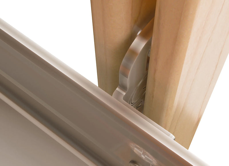 Rev-A-Shelf (8) stackable 27-1⁄4" x 1-1/8" Wood Pilaster Uprights and (5) Pilaster Hardware sets - 4PIL-54-113-1