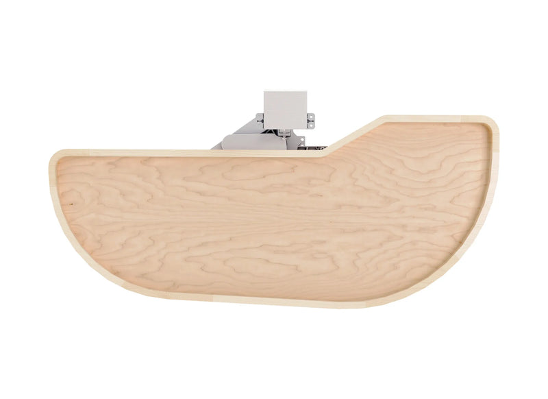 Rev-A-Shelf Maple Two-Tier Classic Girasolo w/ Soft-Close for 15" Left Opening/Blind Right Corner Cabinets 4WLS87-15-L