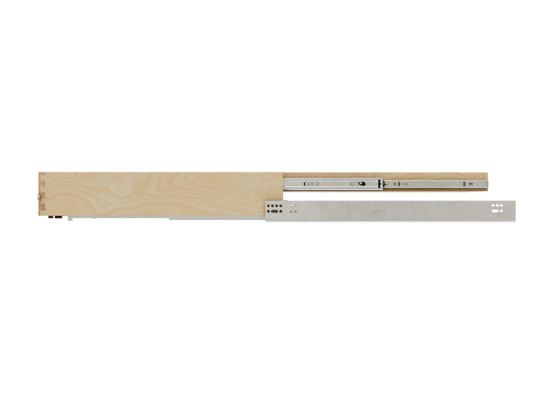 Rev-A-Shelf Natural Maple Tiered Cutlery Drawer w/BLUMOTION Soft-Close Slides for Frameless 18" Base - 4WTCD-419HFLSC-1 - FREE DOMESTIC SHIPPING